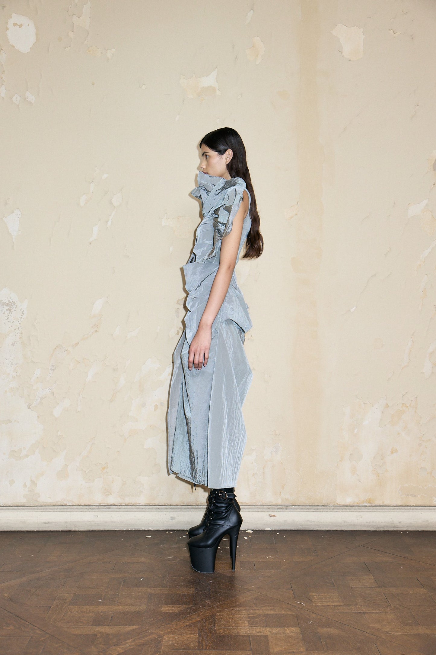 FERRER DRESS GREY *PRE ORDER*