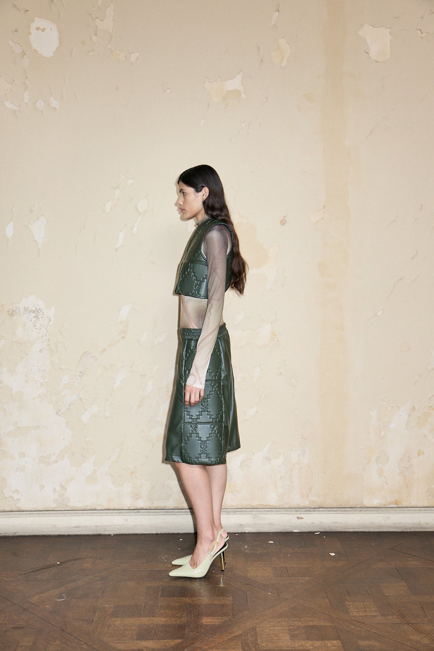 BERMUDAS TAGLE GREEN