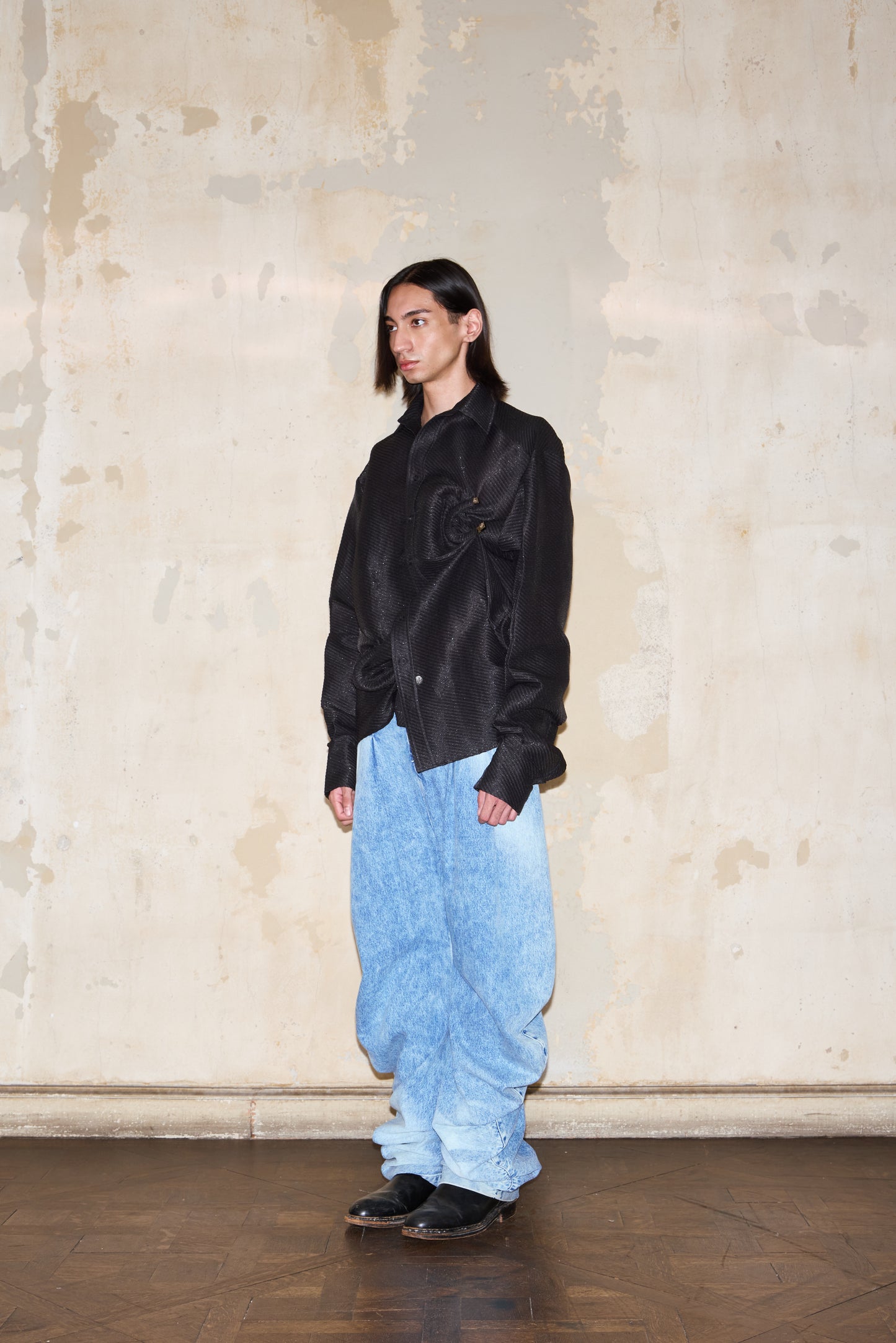 SARAVIA SHIRT BLACK