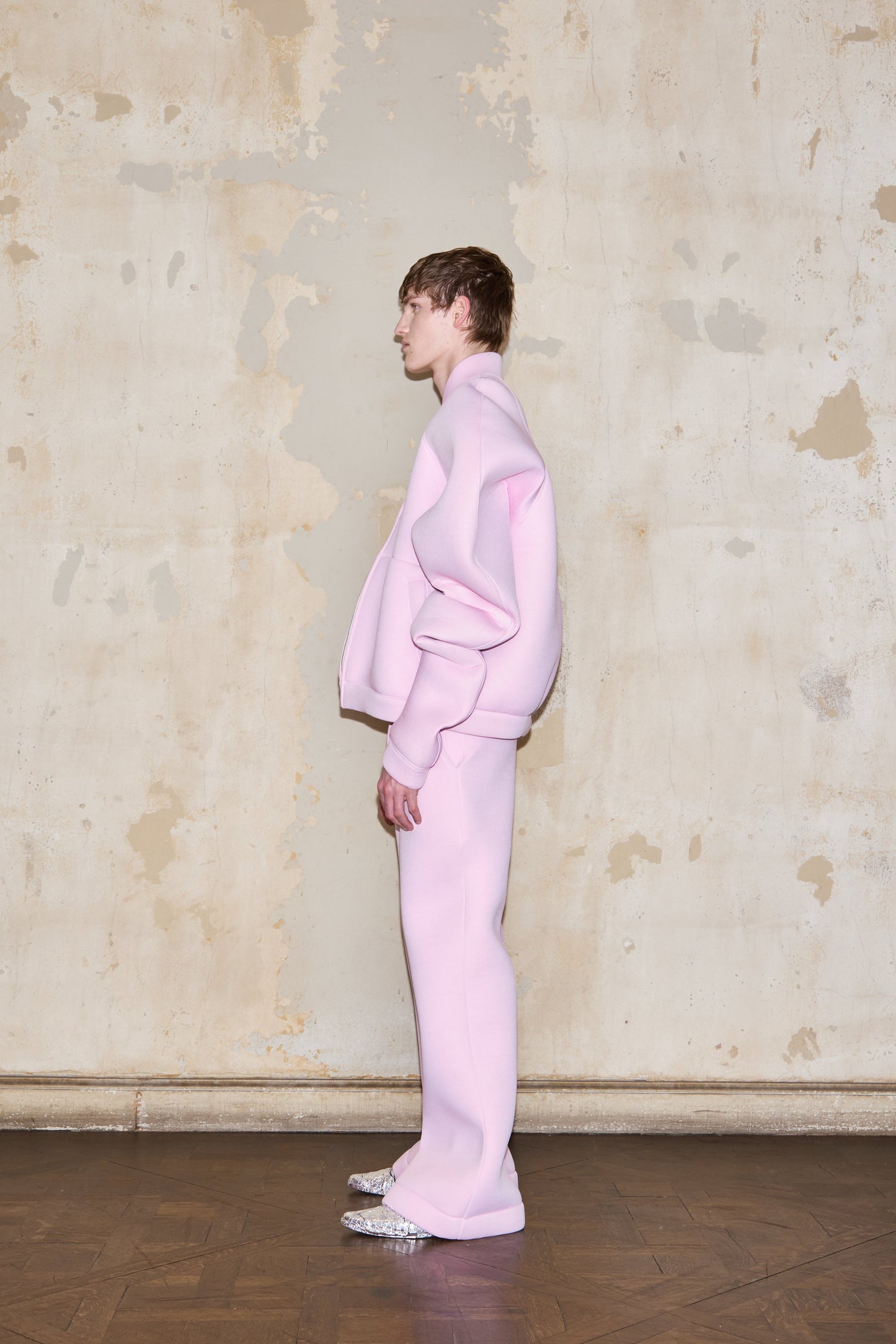 ASAKA BOMBER PINK + BEIGE