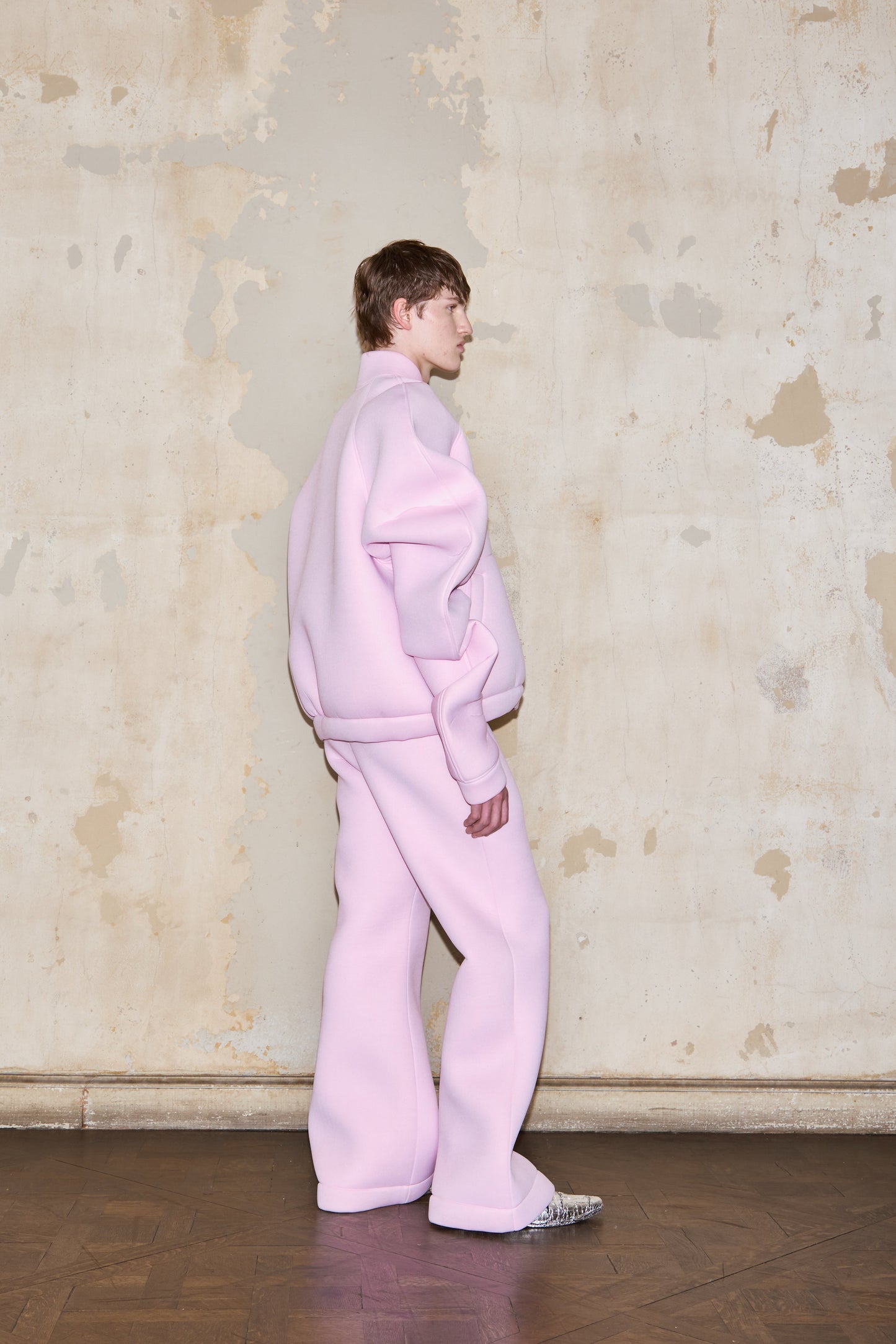 ASAKA BOMBER PINK + BEIGE