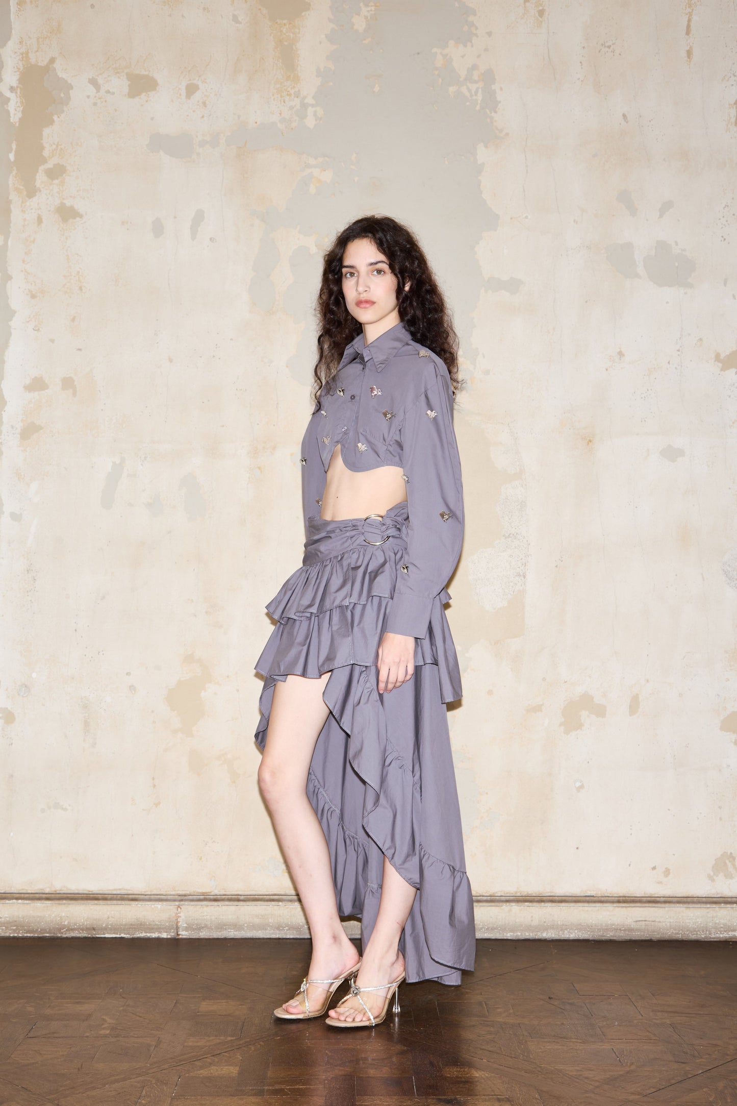 STORINI SKIRT GREY