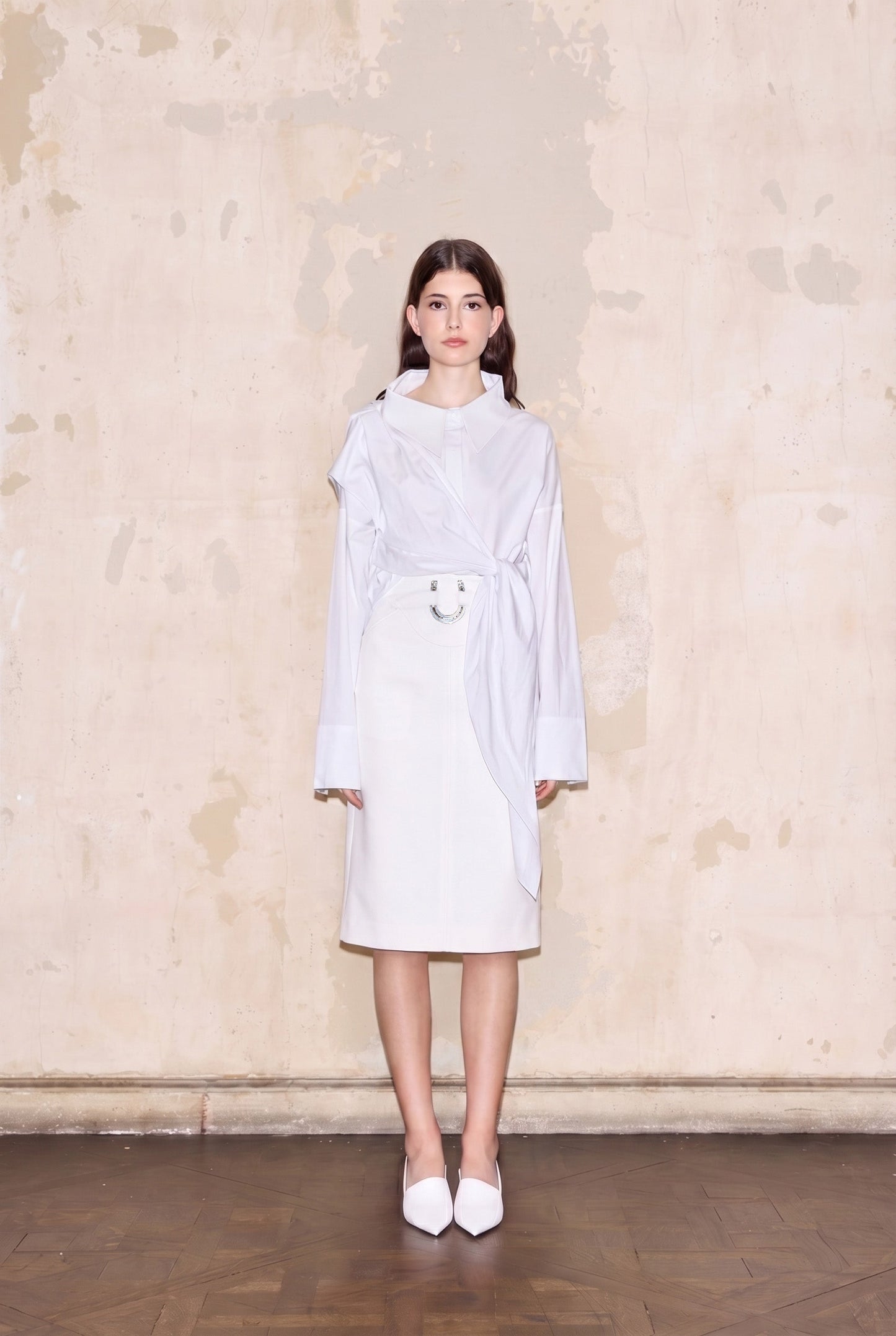 FERRE SKIRT WHITE