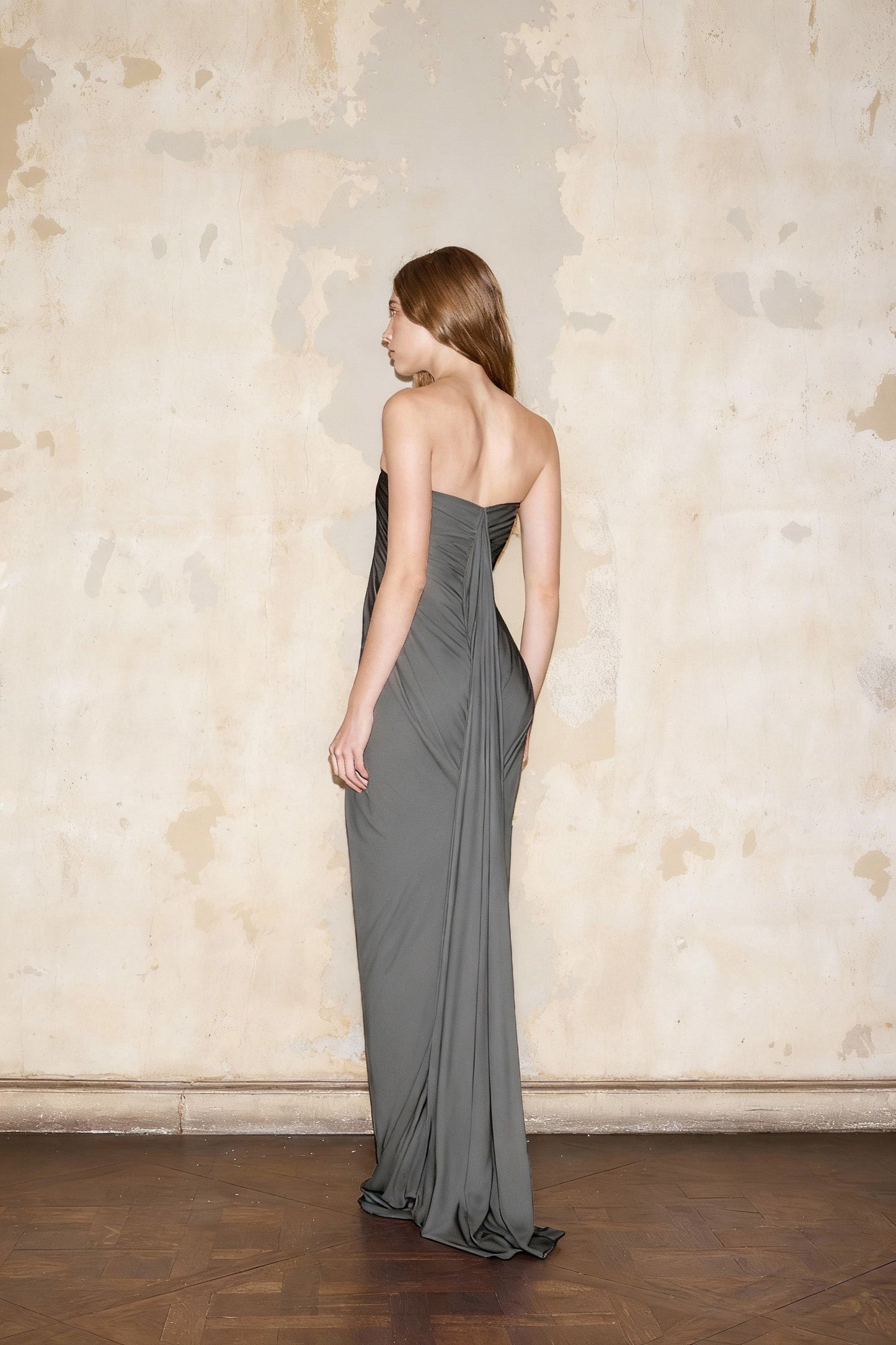 VEDIA DRESS GREY