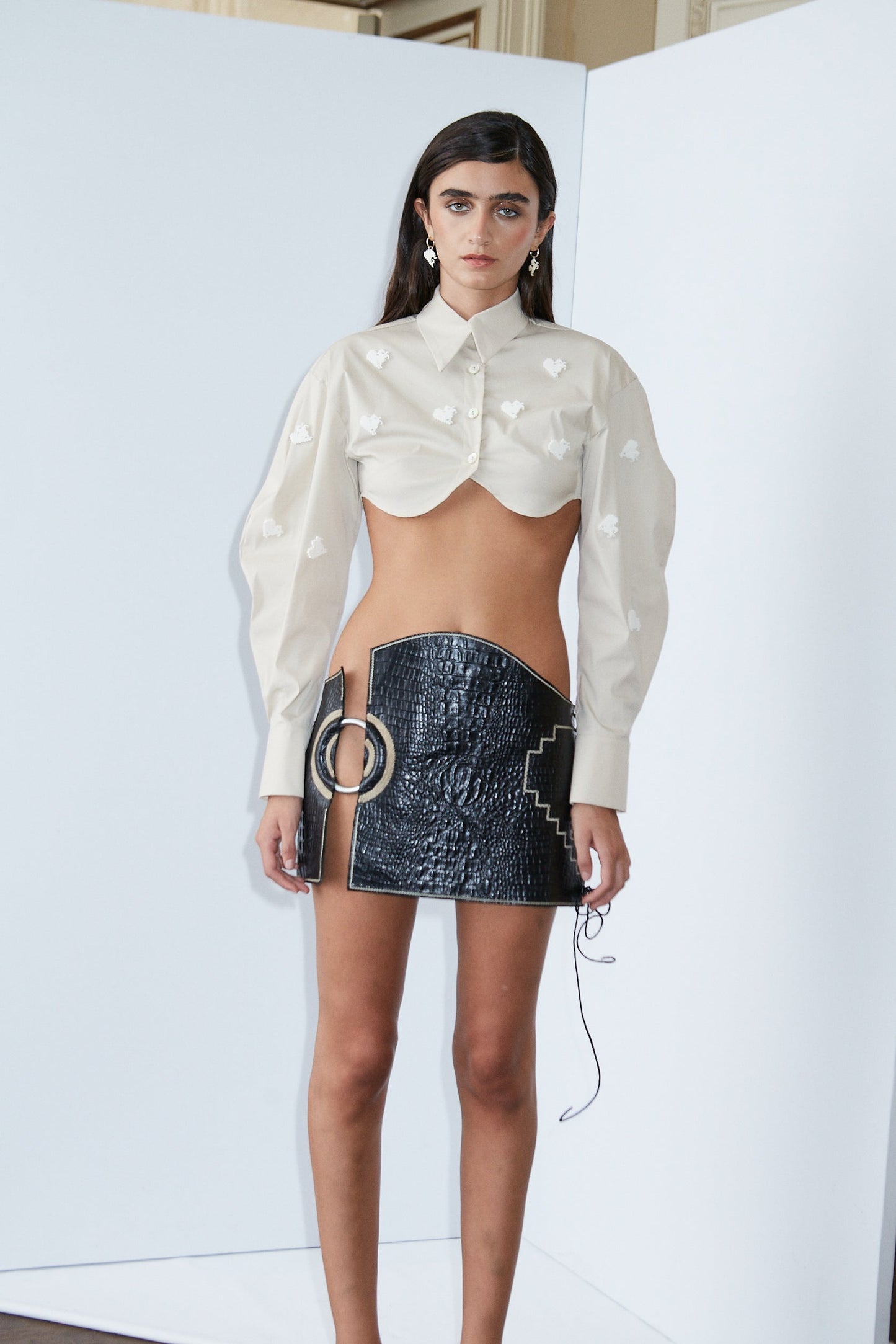 SCAVO SKIRT BLACK