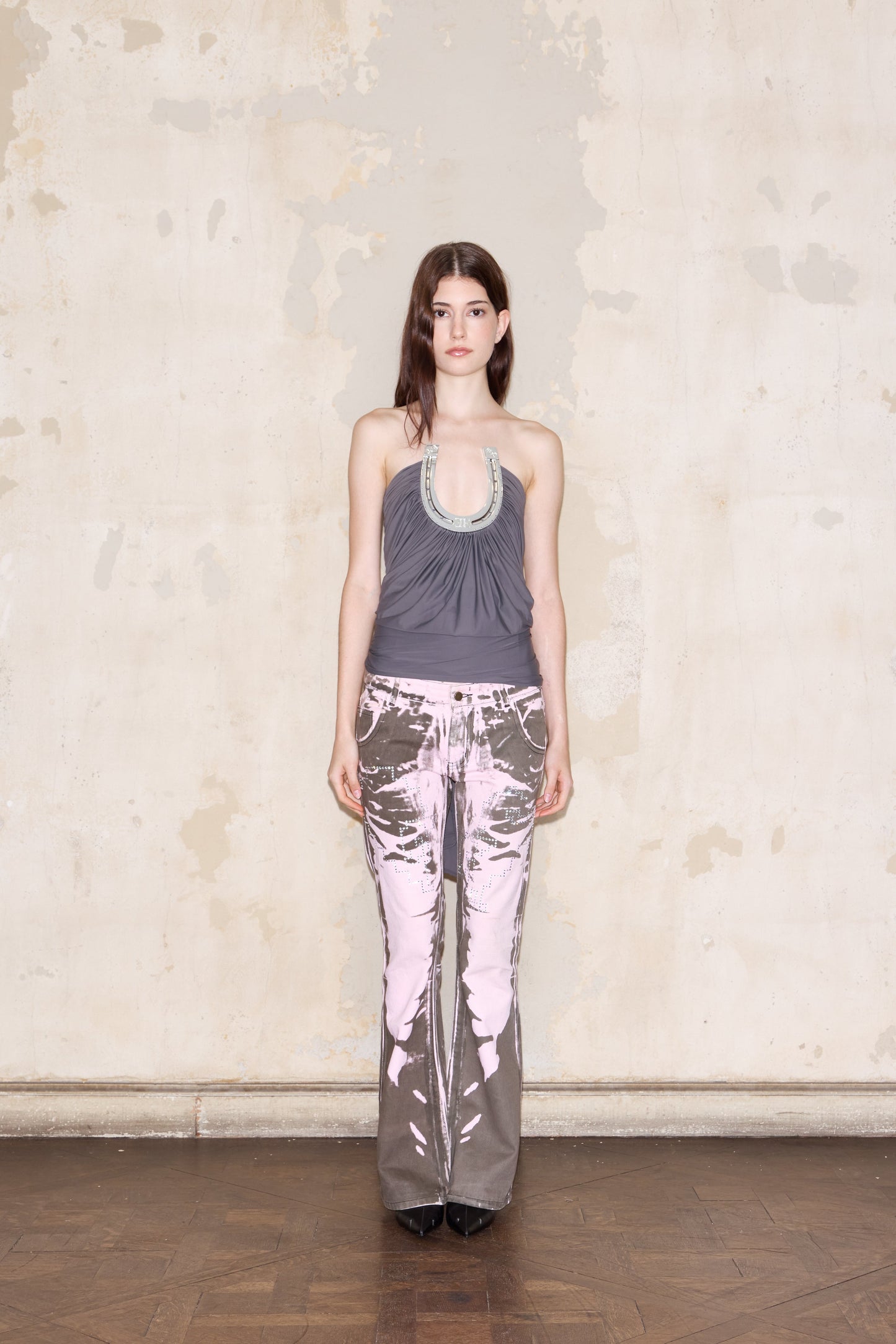 VEDIA TOP GREY