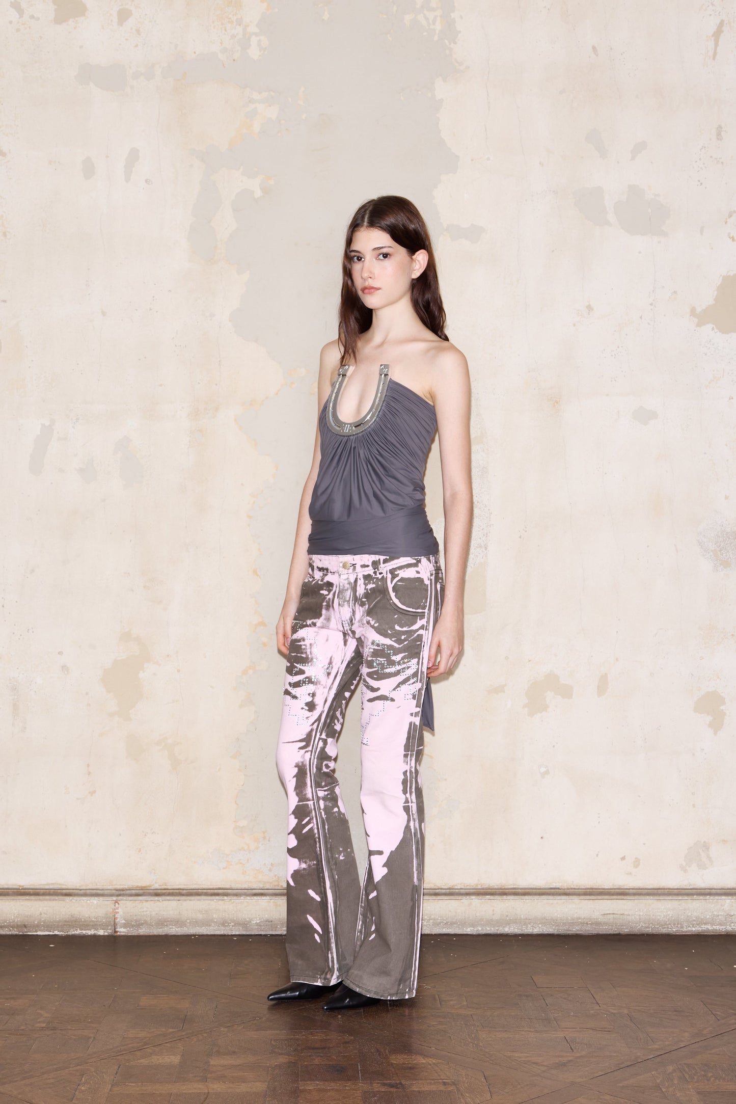 VEDIA TOP GREY