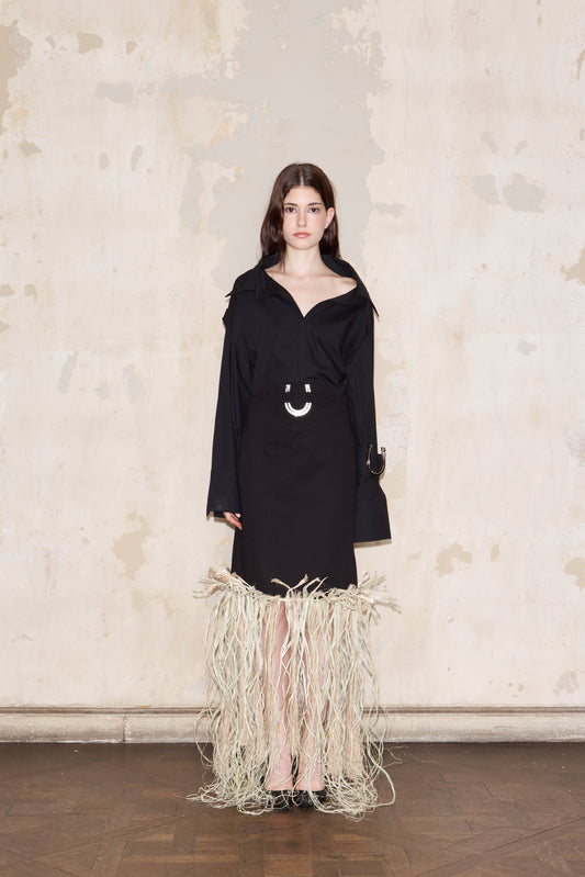 FERRE SKIRT BLACK