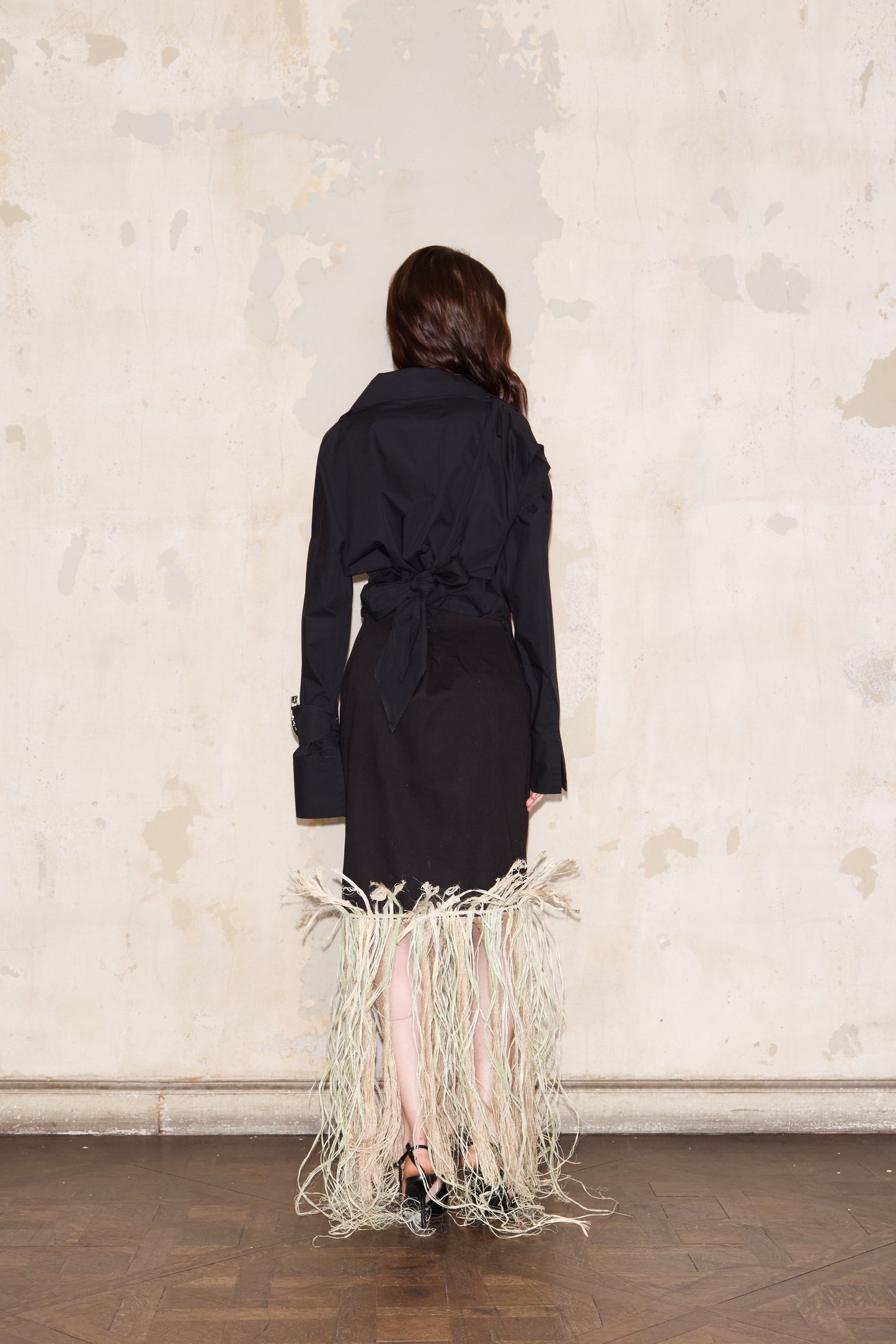 FERRE SKIRT BLACK