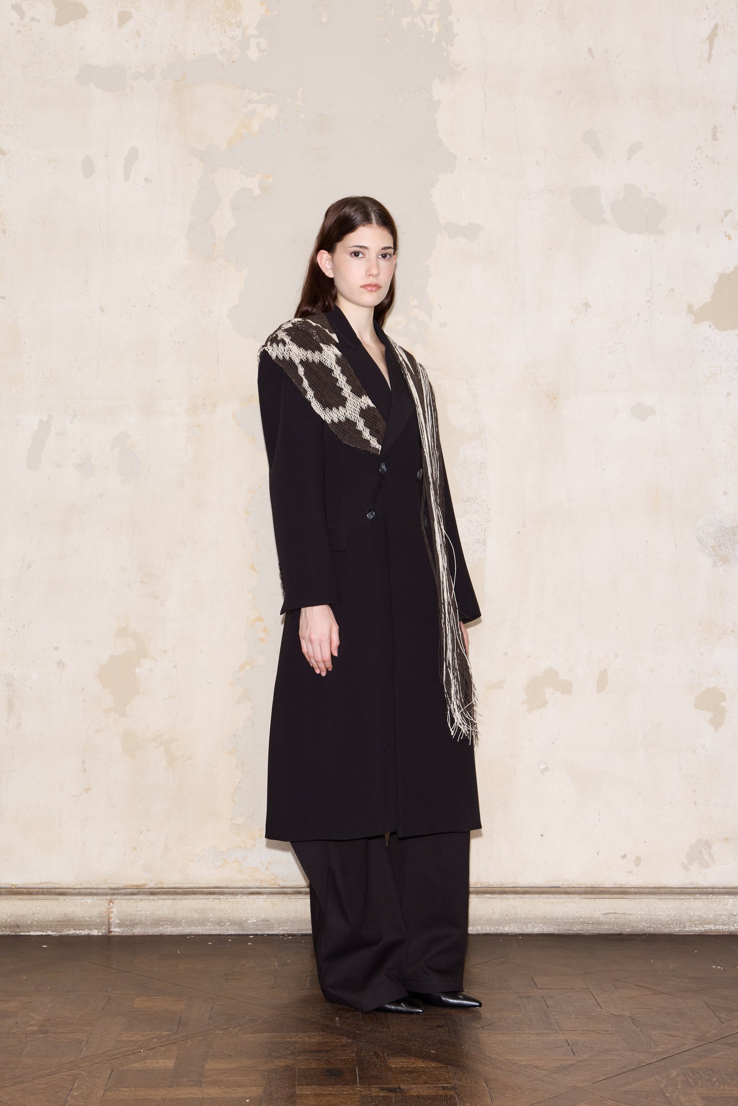PELTIER COAT BLACK