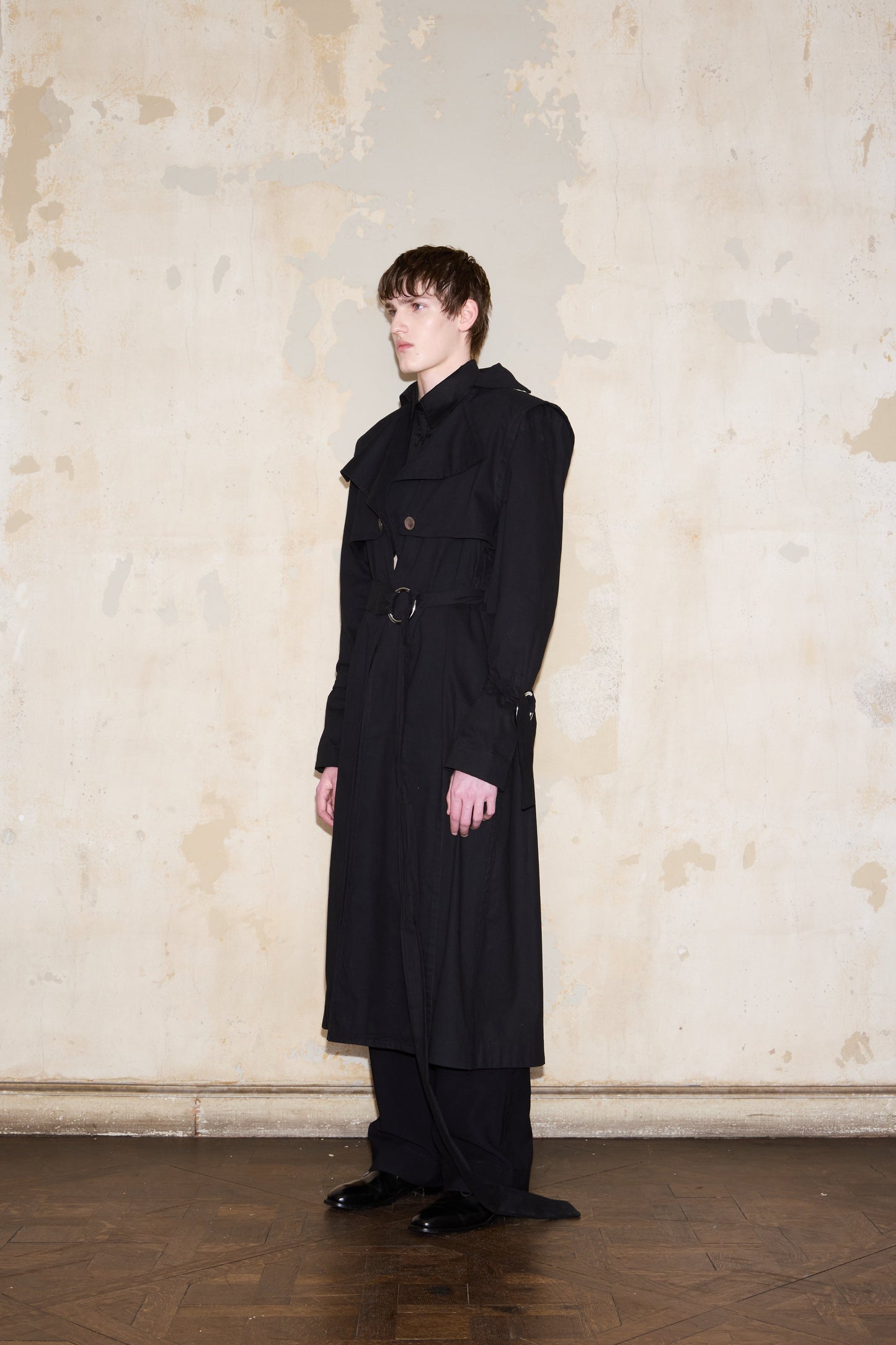 PAUNERO TRENCH BLACK