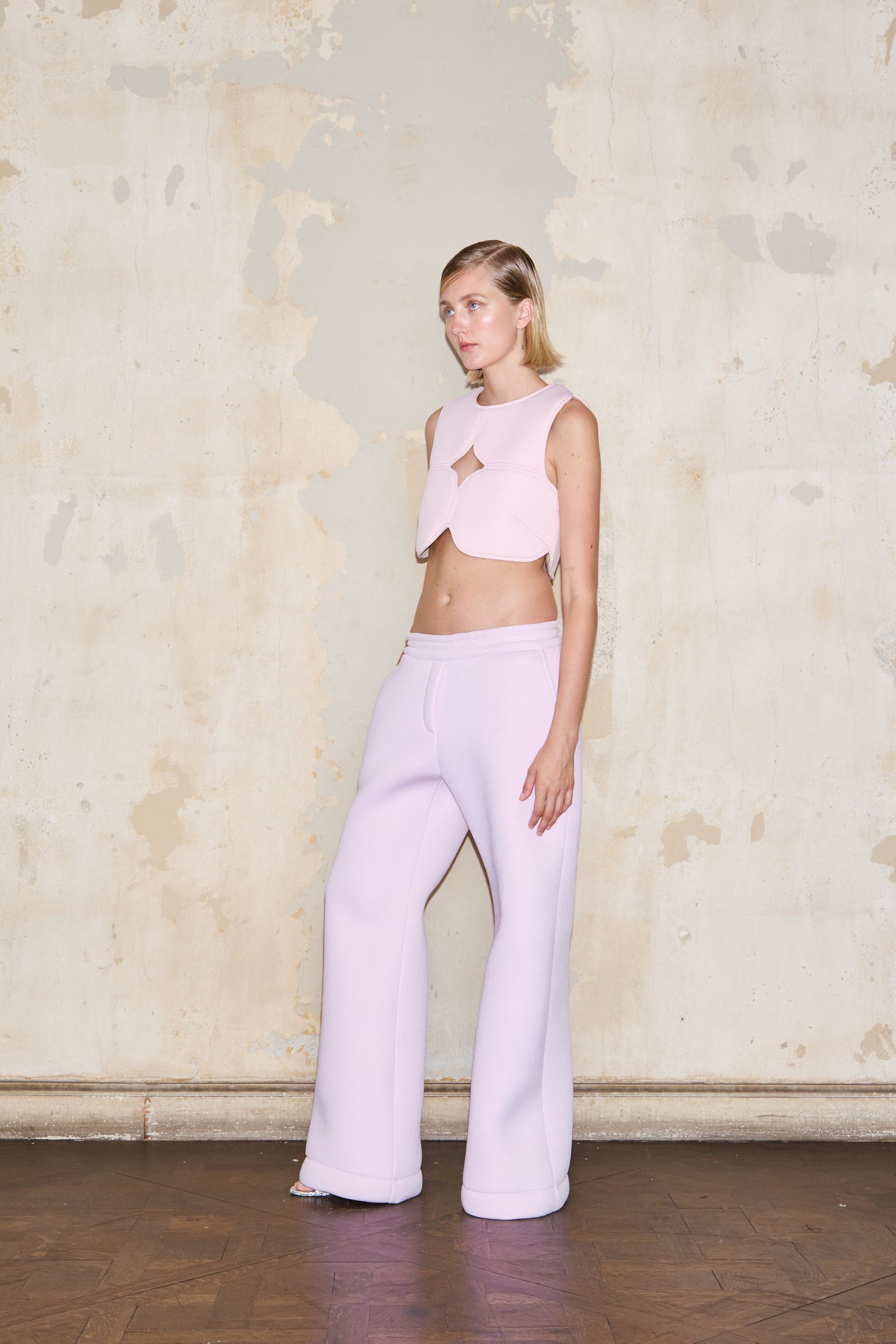 ANTARTIDA JOGGER PINK + BEIGE