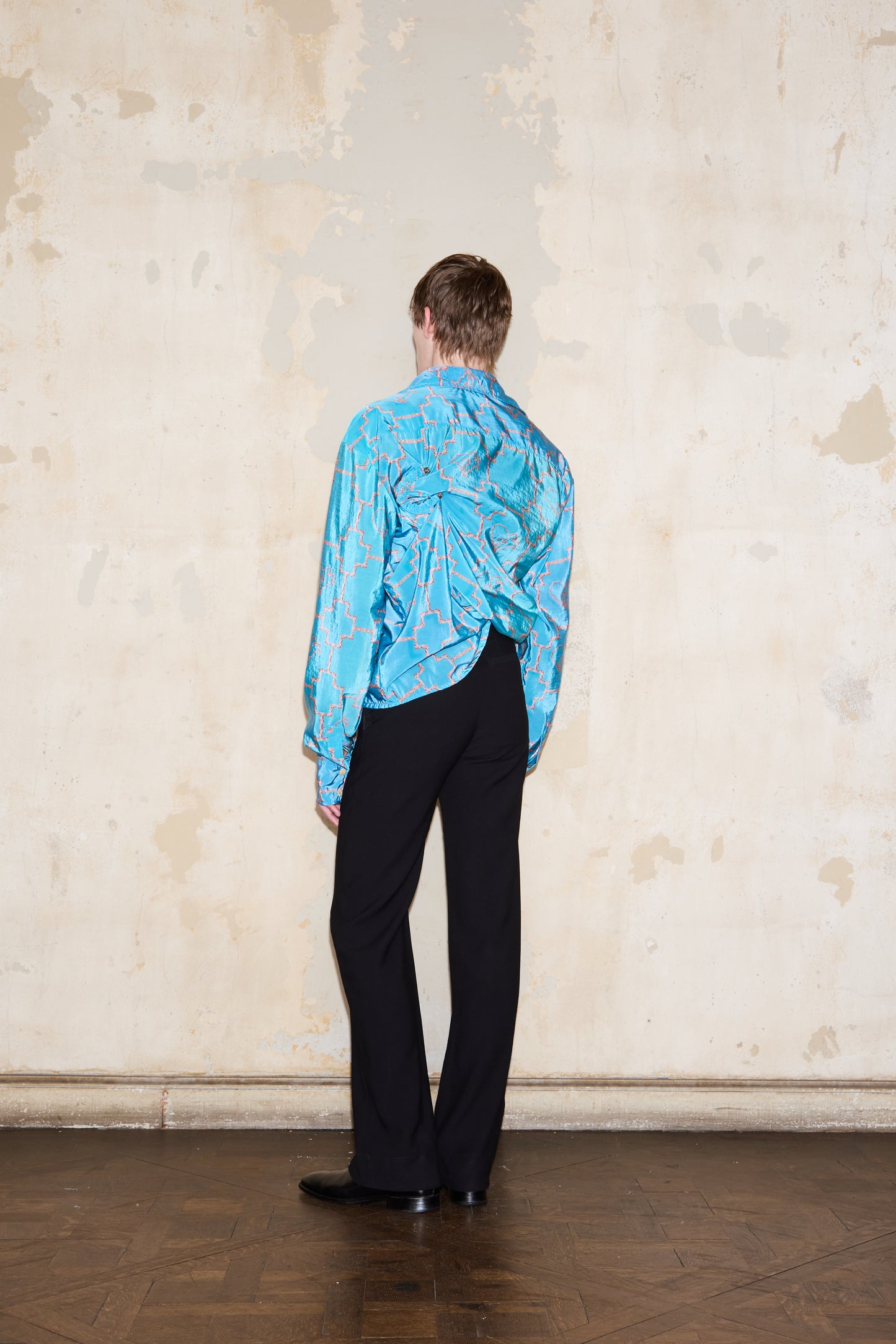 SARAVIA SHIRT TURQUOISE