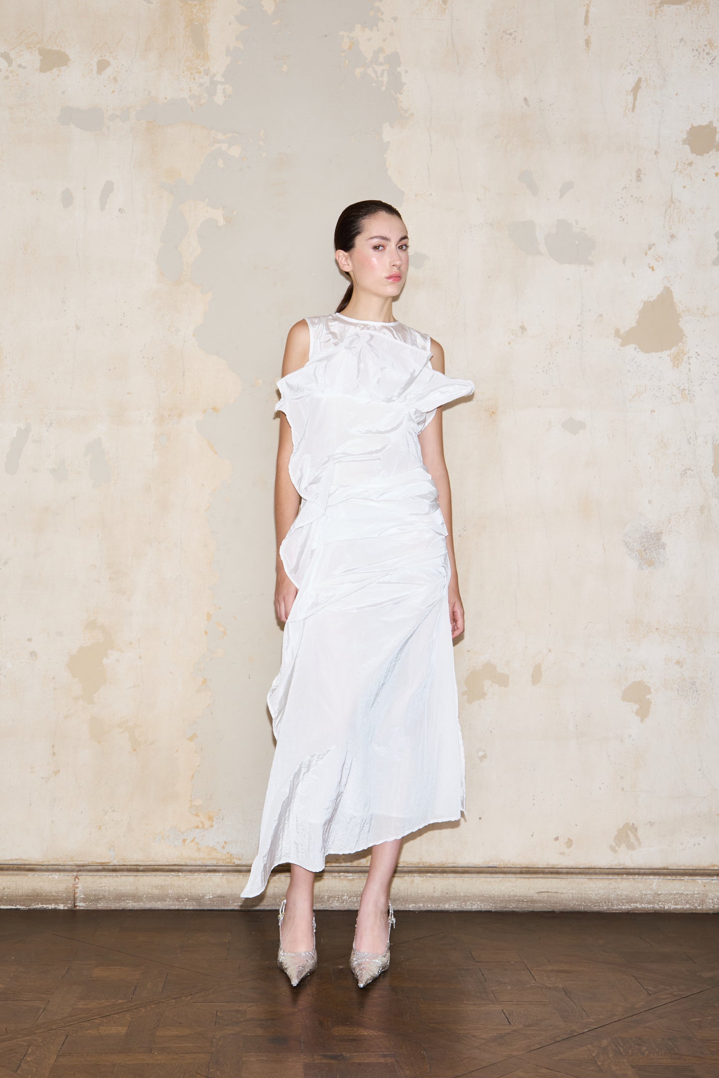 FERRER DRESS WHITE