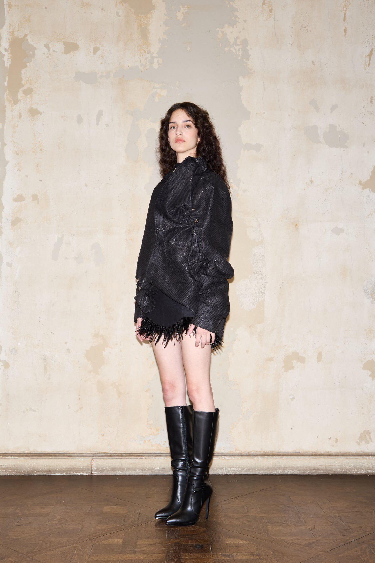 SARAVIA SHIRT BLACK
