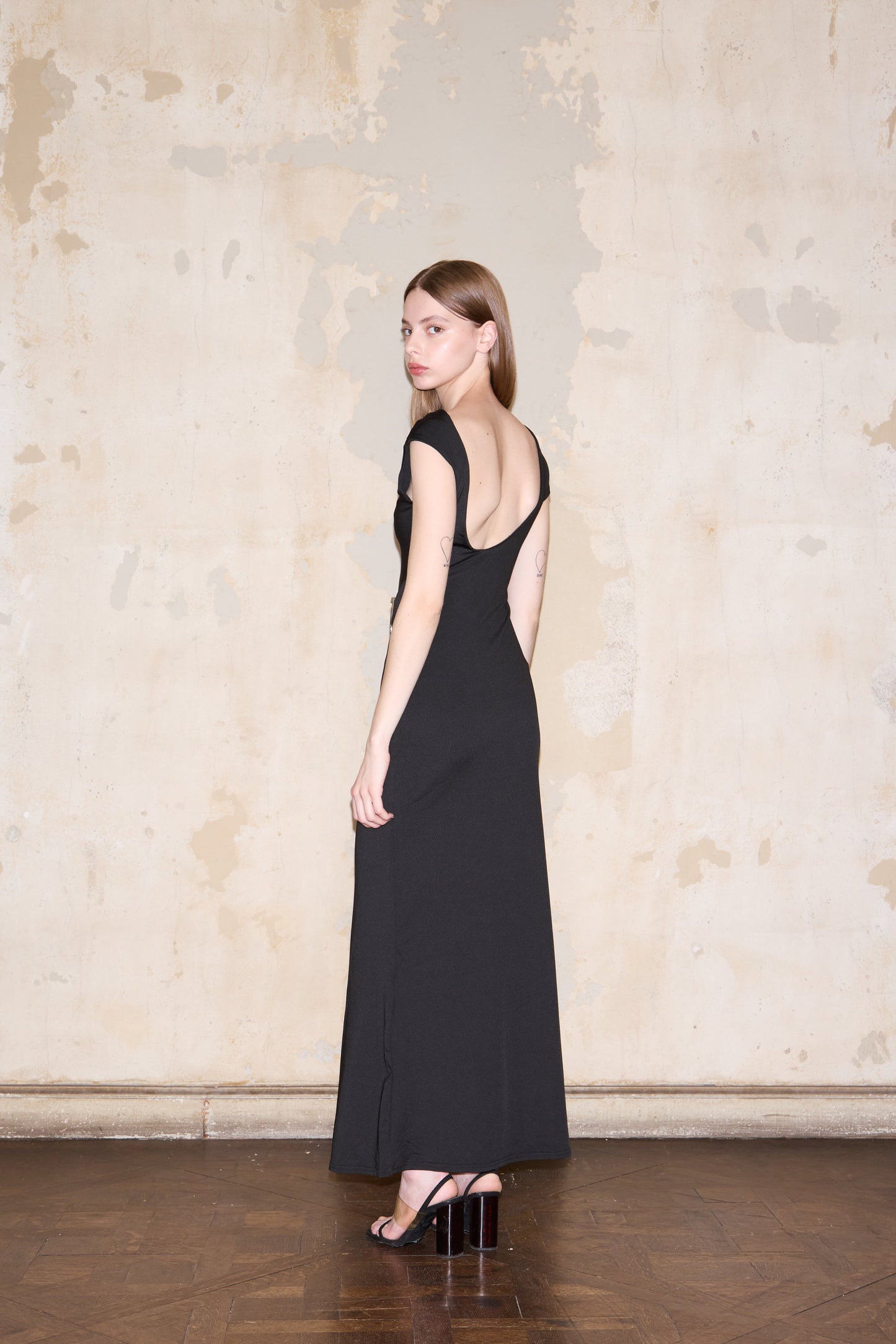 DEVOTO DRESS BLACK