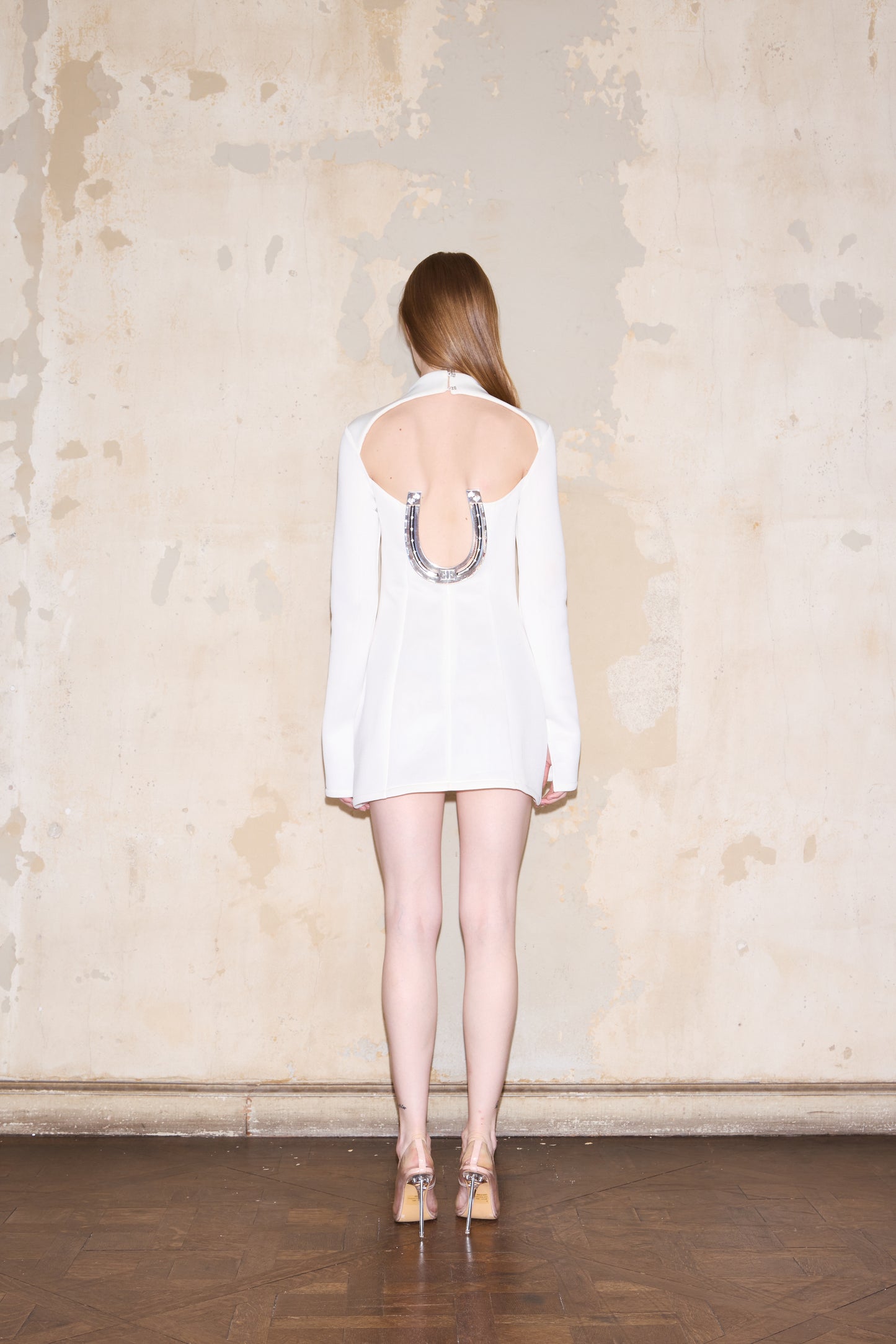 VICTORINO DRESS OFF WHITE
