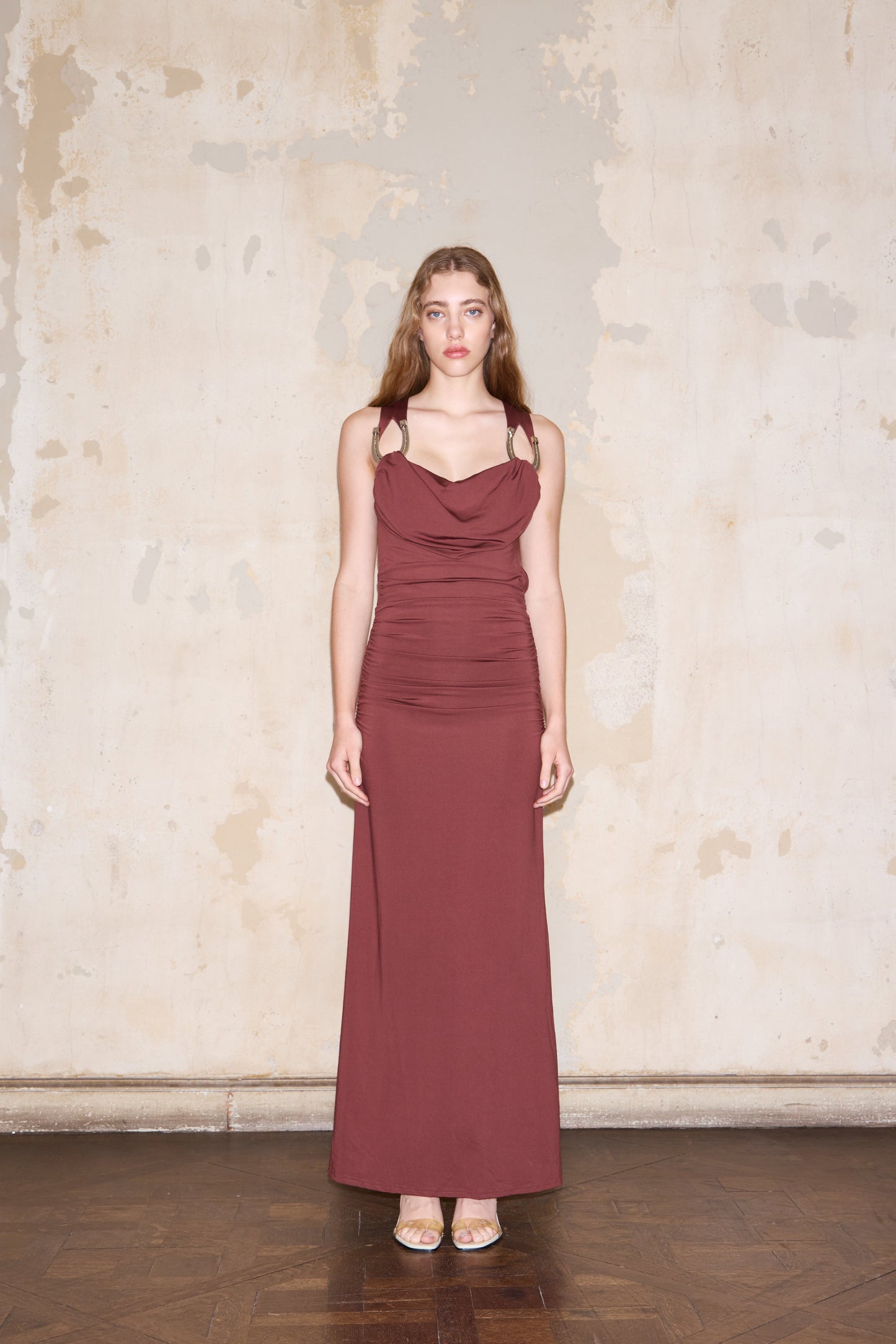 IBERA DRESS CHOCOLATE