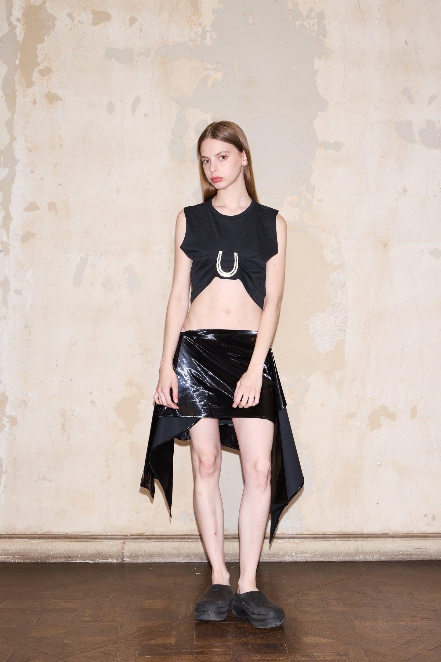 FINOCHIETTO SKIRT BLACK