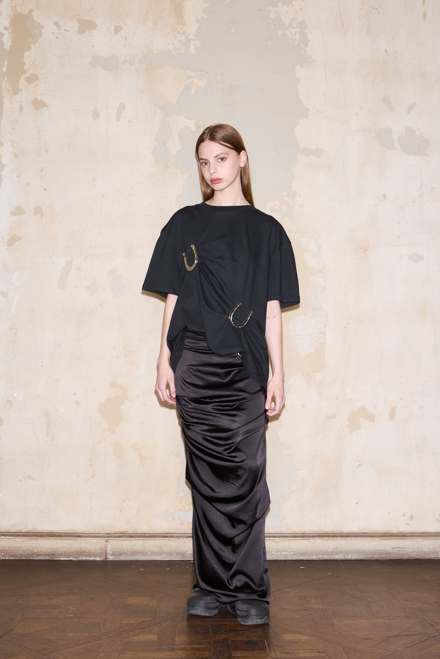 FAMATINA SKIRT BLACK