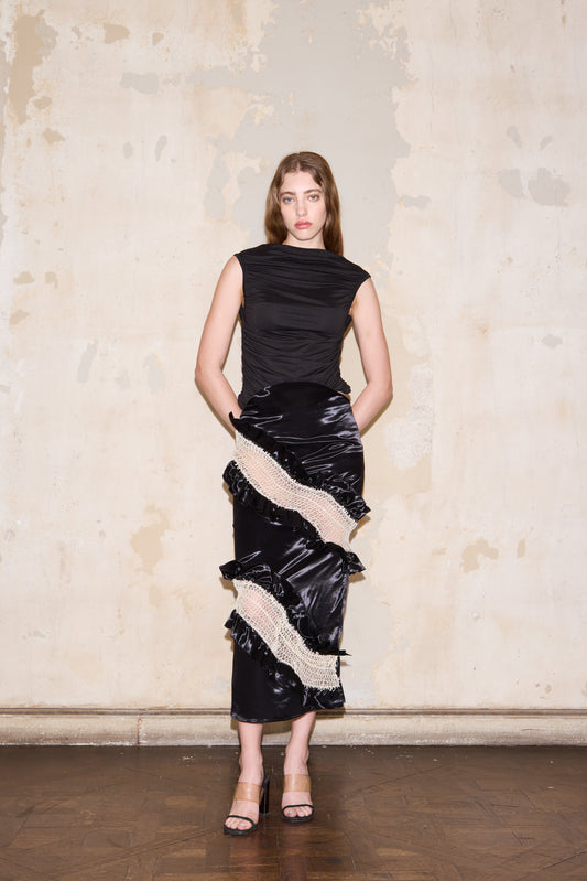 FITZ ROY SKIRT BLACK