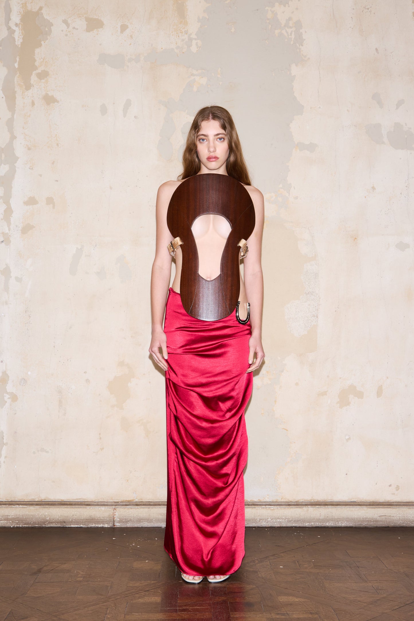 FAMATINA SKIRT BORDEAUX