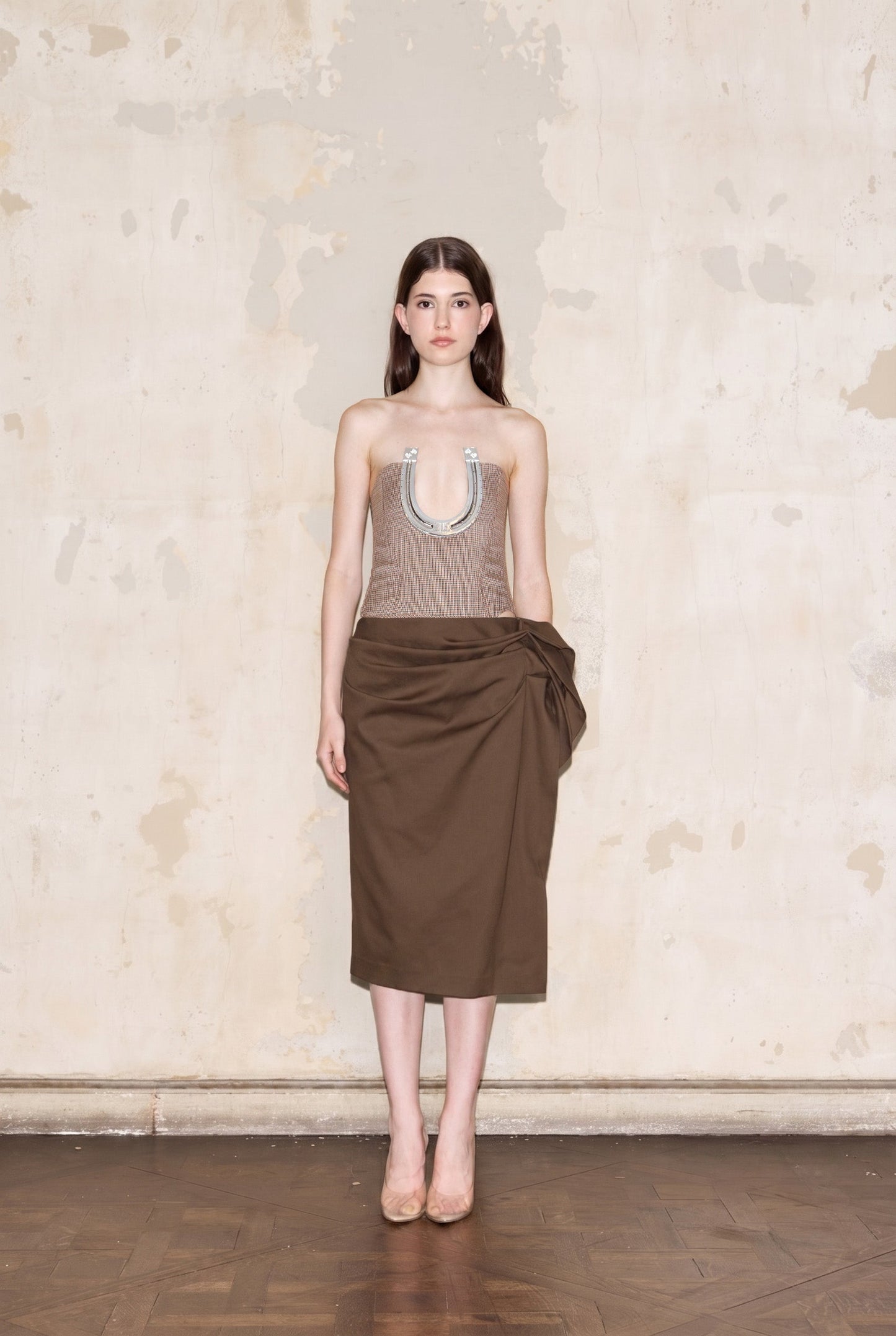FREYRE SKIRT BROWN