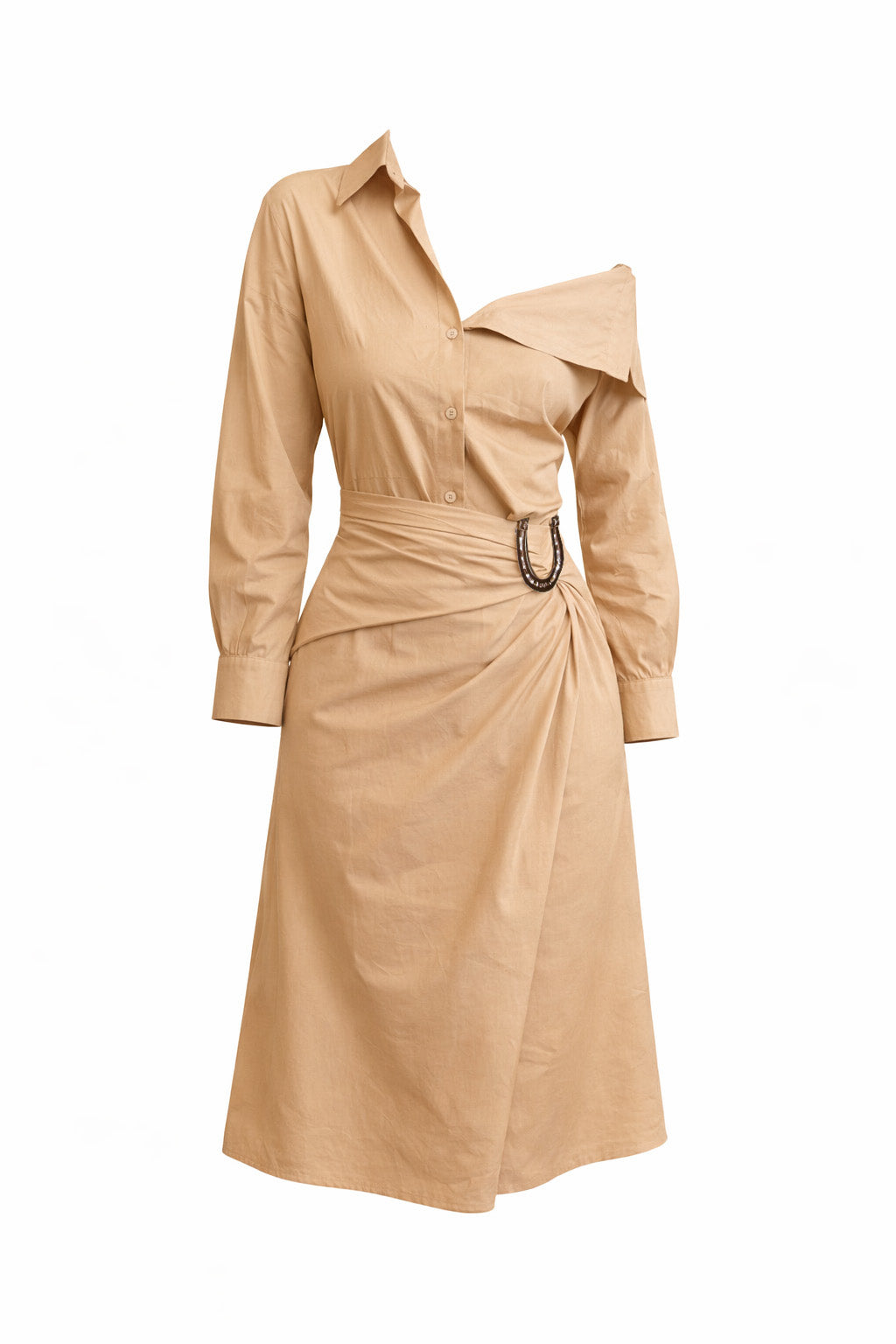 CAMISERO DRESS BEIGE