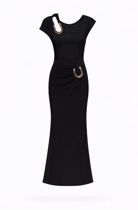 DEVOTO DRESS BLACK