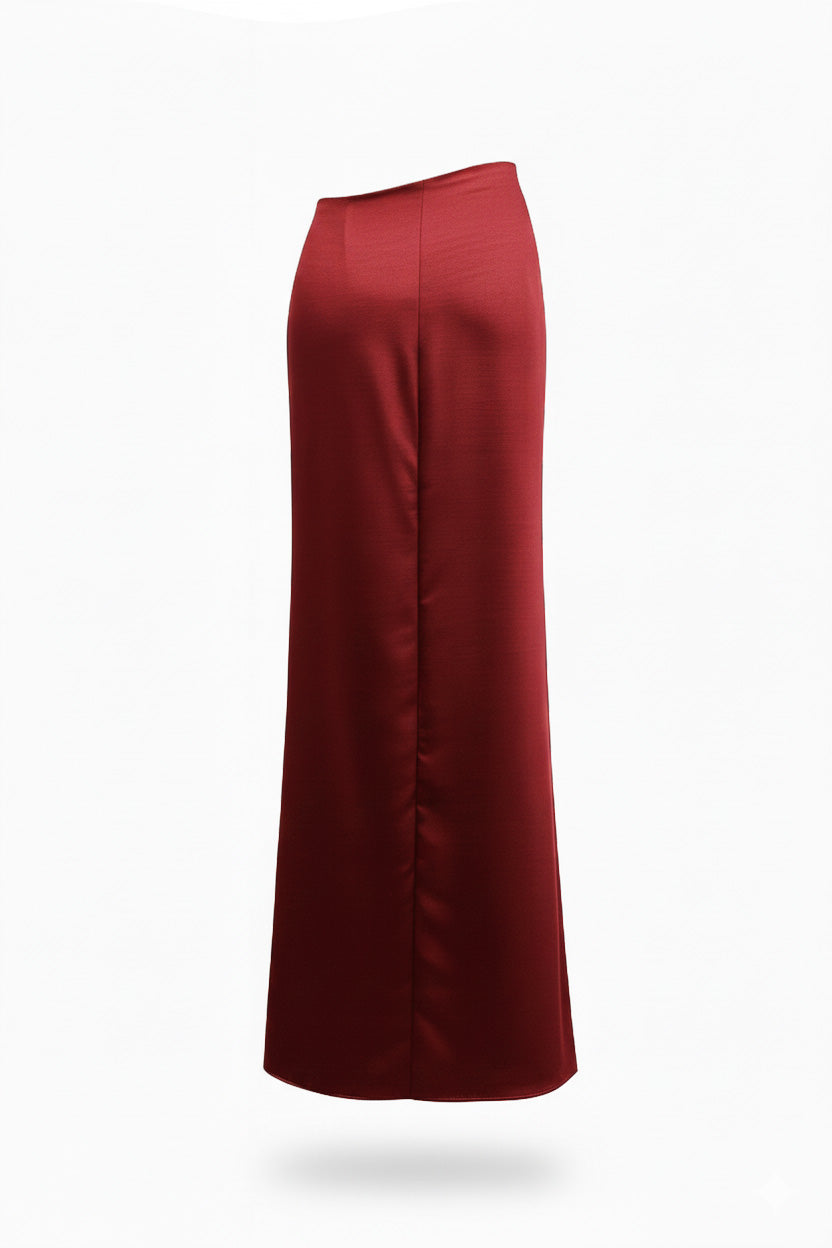 FAMATINA SKIRT BORDEAUX