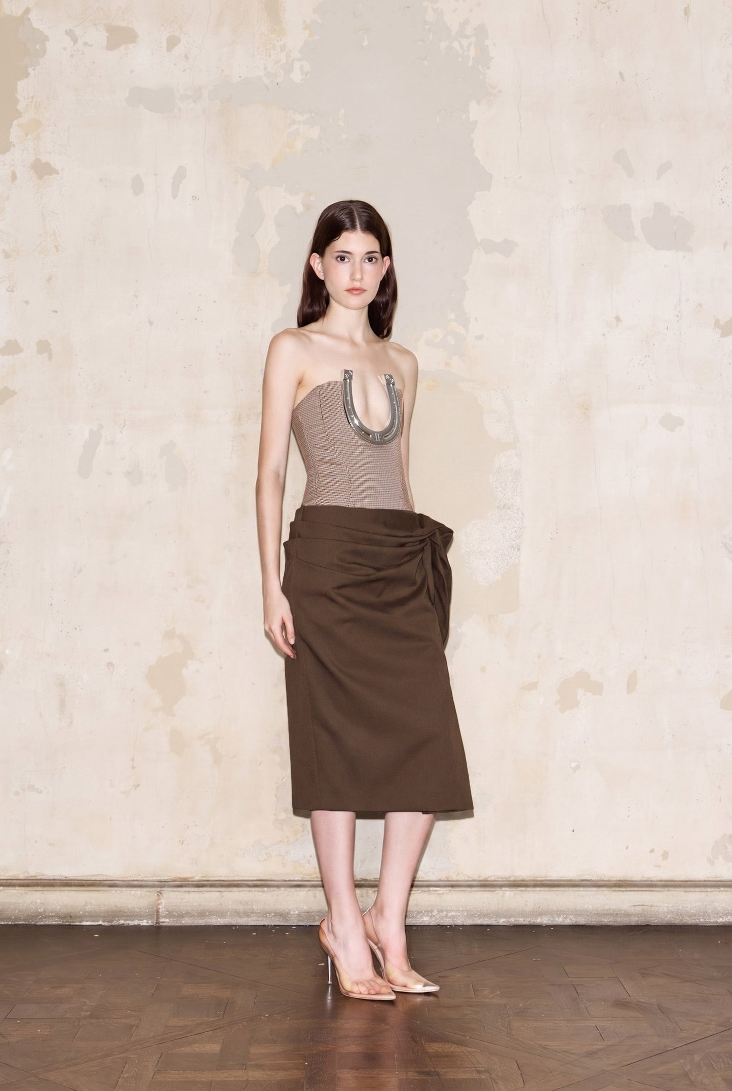 FREYRE SKIRT BROWN