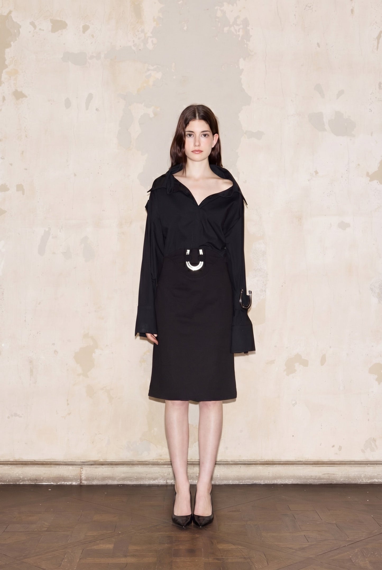 FERRE SKIRT BLACK