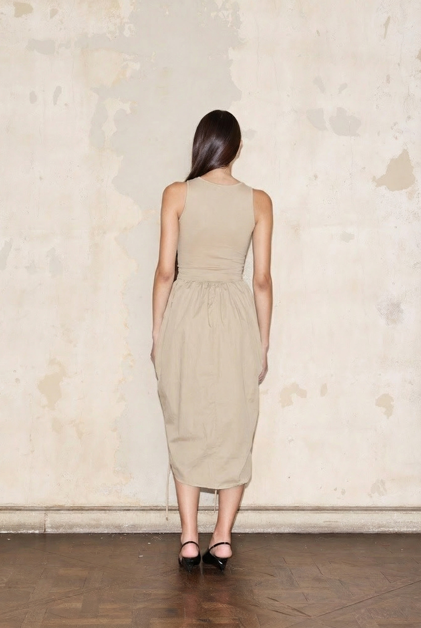 VISTALBA DRESS BEIGE