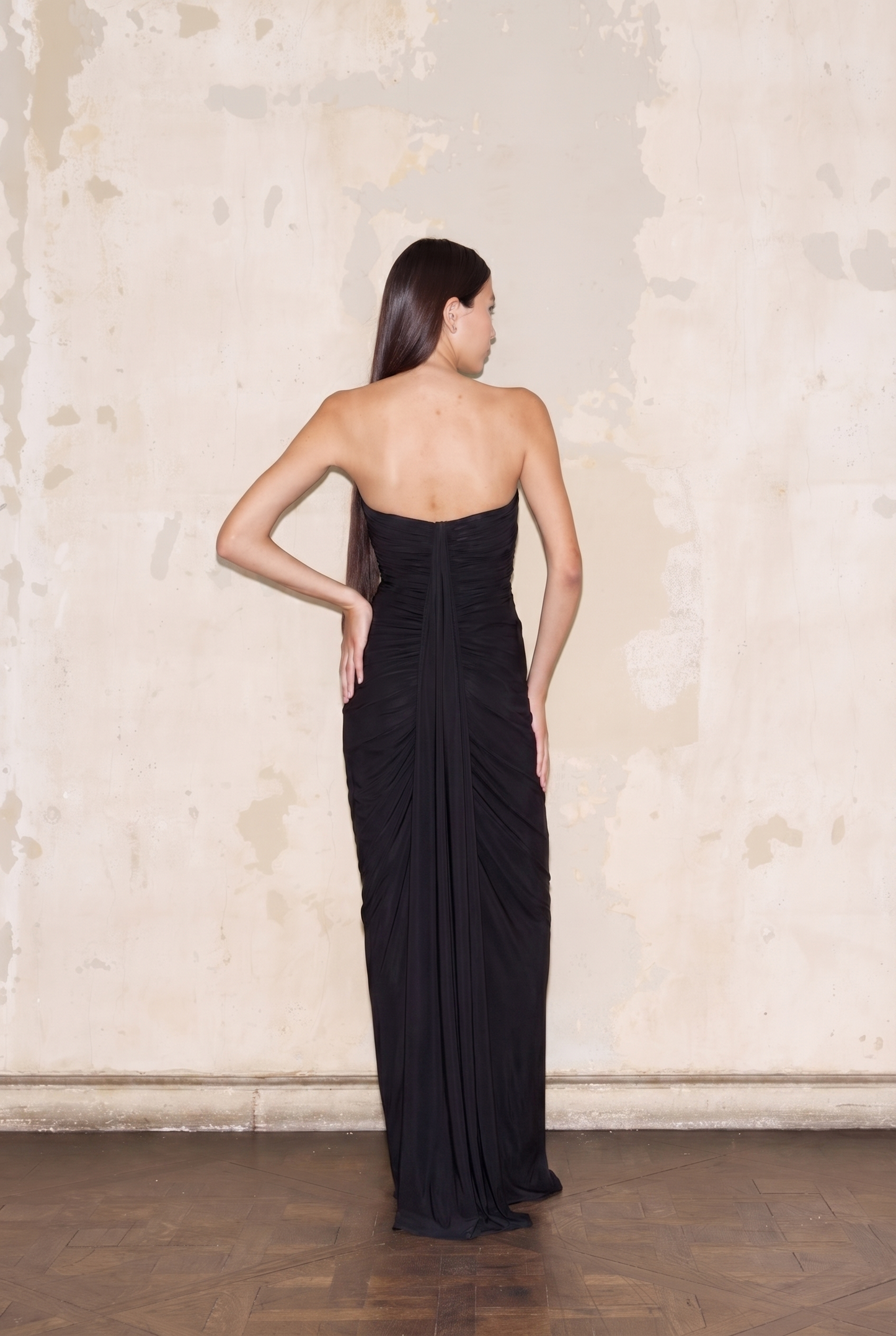 VEDIA DRESS BLACK