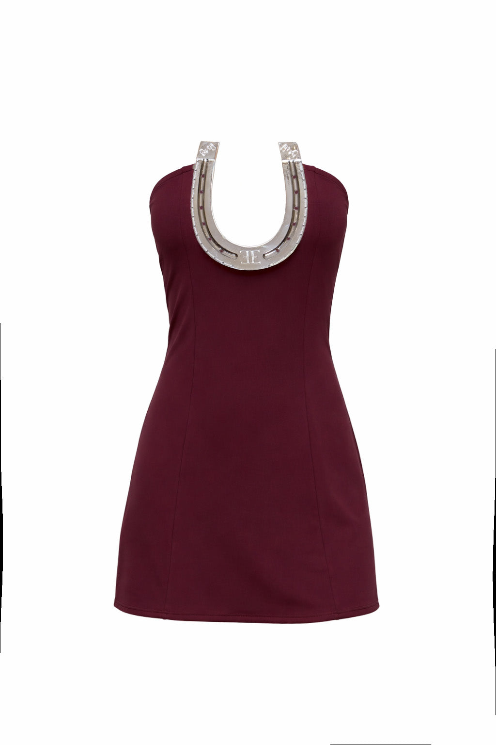 LIBERTI DRESS BORDEAUX