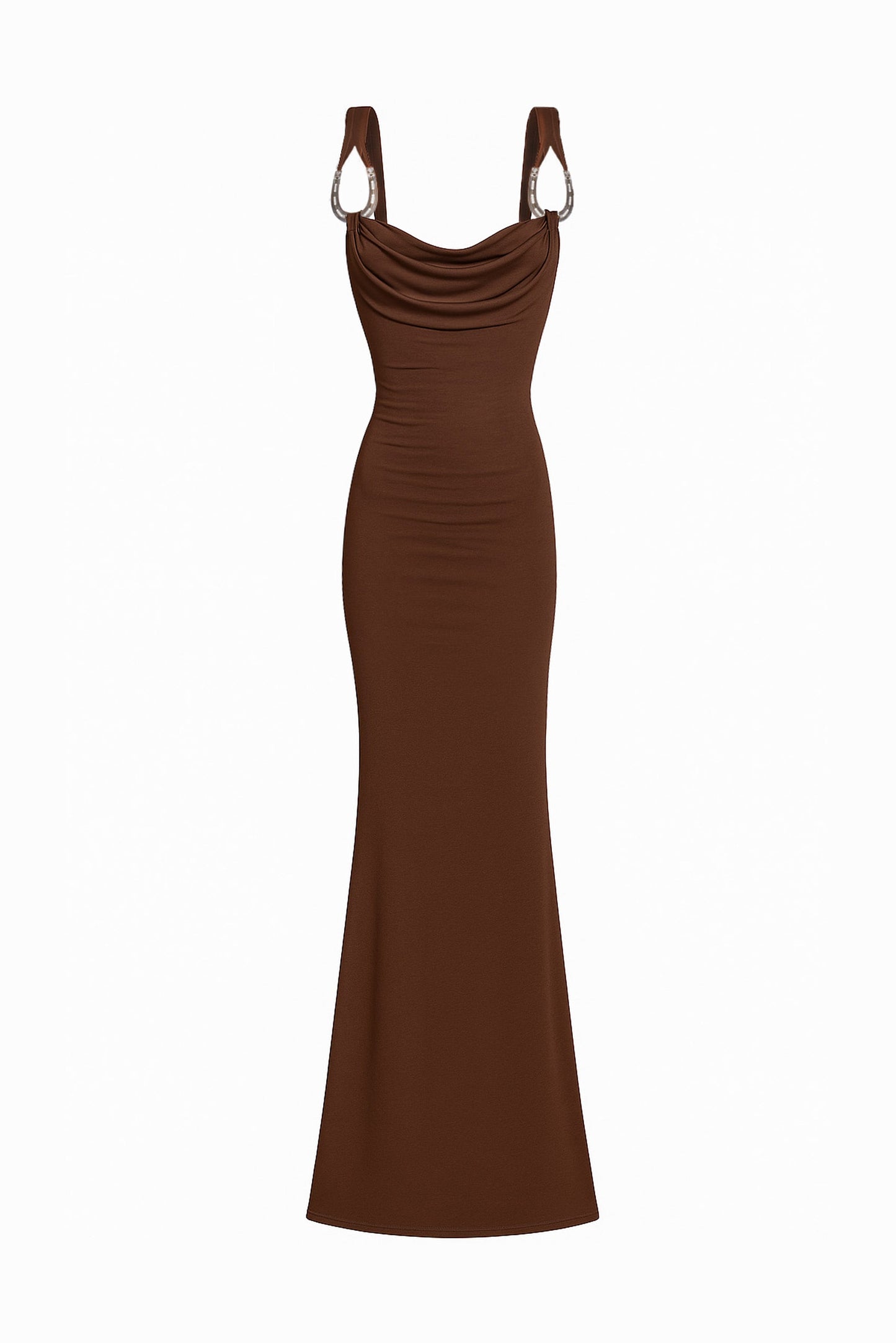 IBERA DRESS CHOCOLATE
