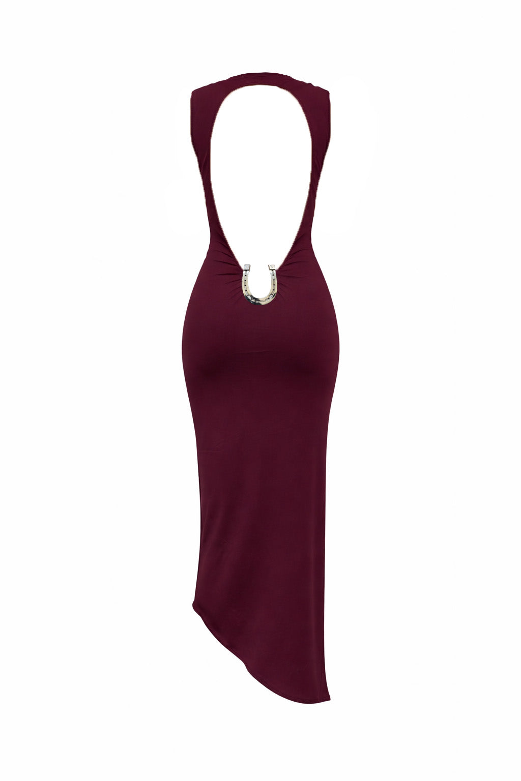 ROMULO DRESS BORDEAUX