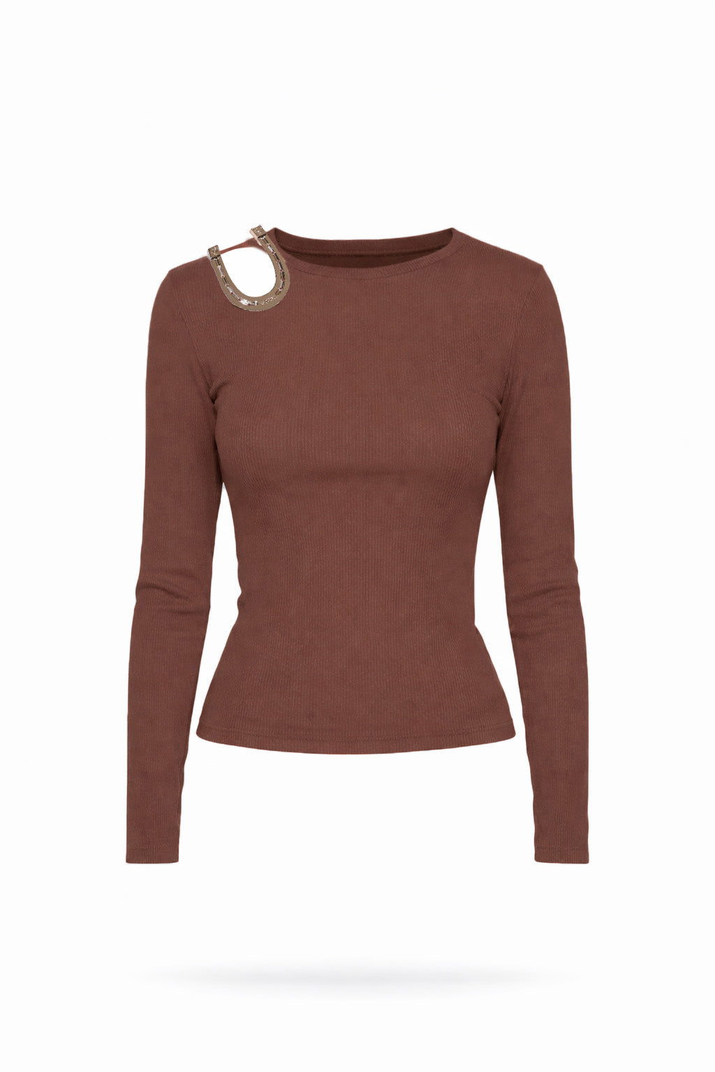 TOSCANA T-SHIRT BROWN