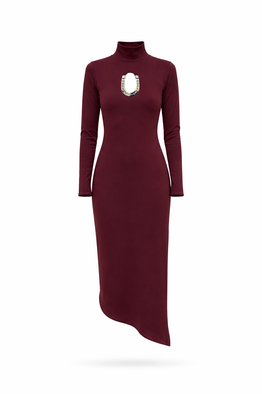 VENTO DRESS BORDEAUX