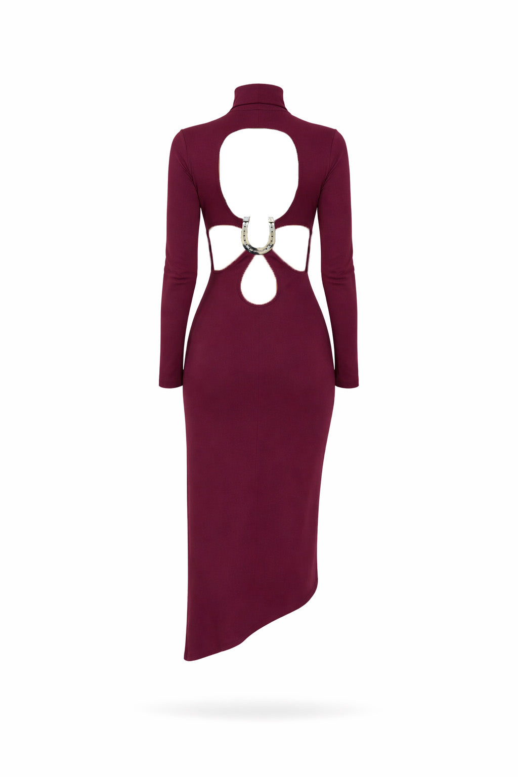 VENTO DRESS BORDEAUX