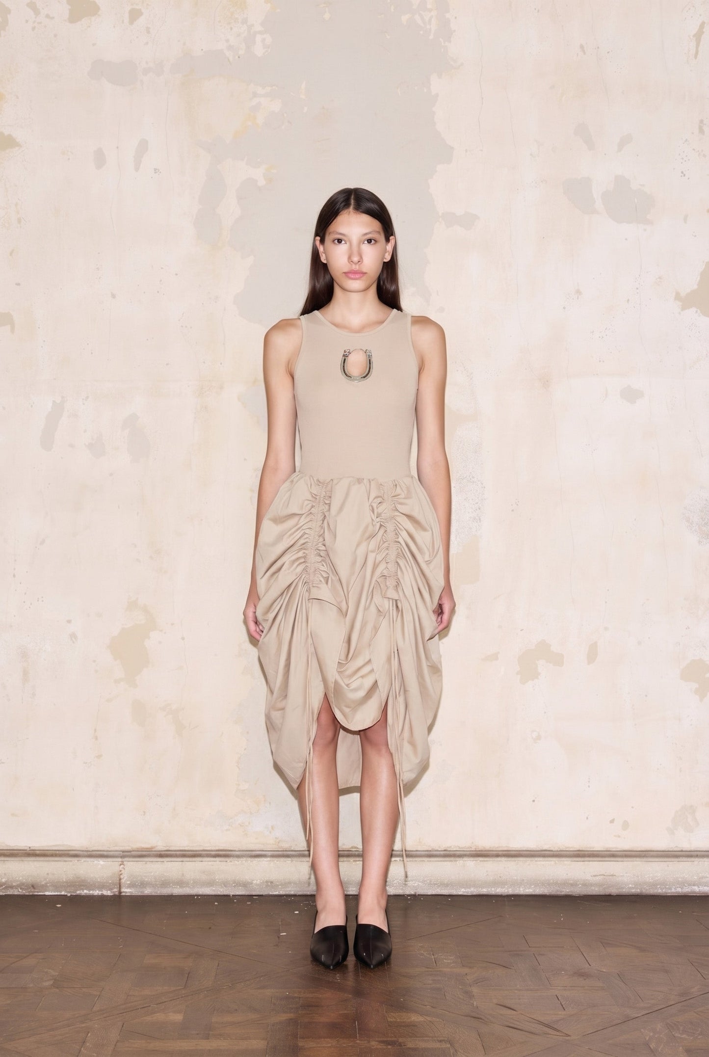 VISTALBA DRESS BEIGE